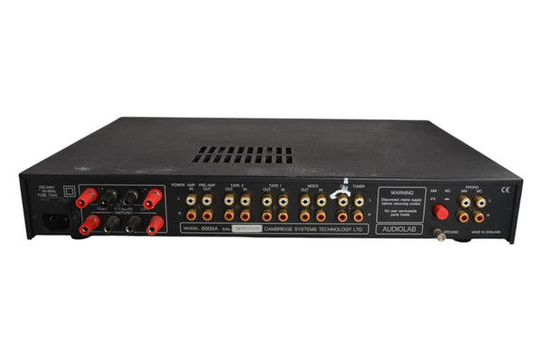 Audiolab 8000A Integrated Amplifier HiFi Stereo Amp MM MC Phono Stage - Chorlton Analogue