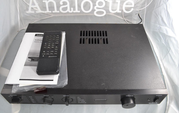 Audiolab 8000S 50W Integrated Amplfier Black Original Boxed - Chorlton Analogue