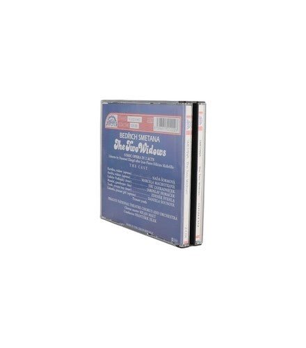 Bedřich Smetana - The Two Widows = Dvě Vodvy - Box Set 2 CDs - Supraphon - 1995 - Chorlton Analogue