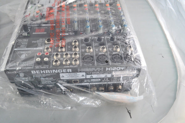 Behringer XENYX X1204USB Premium 12 - Input 2/2 - Bus Mixer with XENYX Mic Preamps - Chorlton Analogue