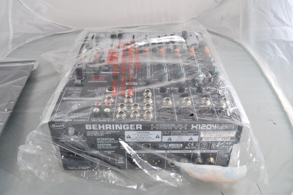 Behringer XENYX X1204USB Premium 12 - Input 2/2 - Bus Mixer with XENYX Mic Preamps - Chorlton Analogue