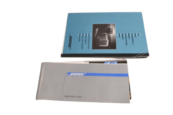 Bose Acoustimass 3 Instruction Manual and Brochure - Chorlton Analogue