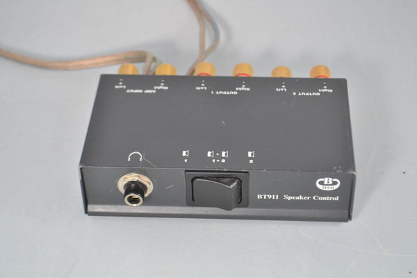 Btech BT911 Speaker Control (select one or both pairs of speakers) - Chorlton Analogue