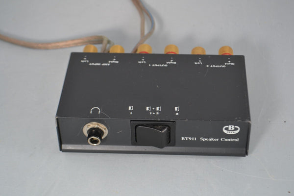 Btech BT911 Speaker Control (select one or both pairs of speakers) - Chorlton Analogue