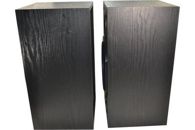 B&W DM110 Pair Vintage Bookshelf Speakers Black Audio HiFi Stereo Sound - Chorlton Analogue