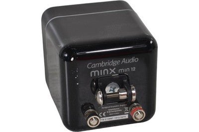 Cambridge Audio Minx Min 12 Compact Satellite Speaker Black 8 Ohm Home Audio - Chorlton Analogue