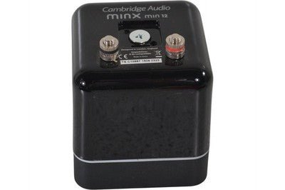 Cambridge Audio Minx Min 12 Speaker Compact Black High - Ex Subwoofer - Chorlton Analogue