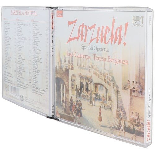Carreras - Zarzuela! Spanish Operetta - Box Set 3 CDs - Brilliant Classics - Chorlton Analogue