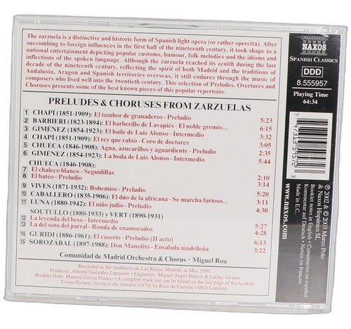 Chapí - Preludes And Choruses From Zarzuelas - CD - Naxos - 2003 - Chorlton Analogue
