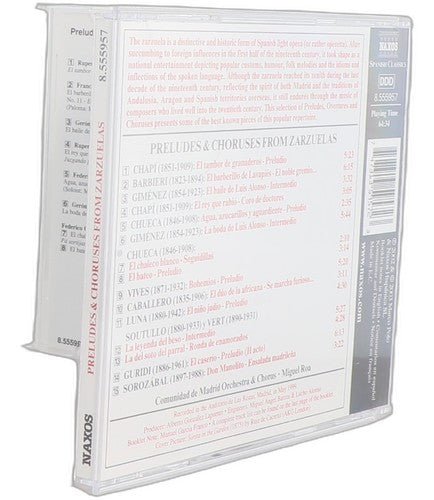 Chapí - Preludes And Choruses From Zarzuelas - CD - Naxos - 2003 - Chorlton Analogue