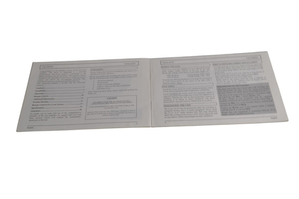 Cyrus aCA7 Instruction Manual - Chorlton Analogue