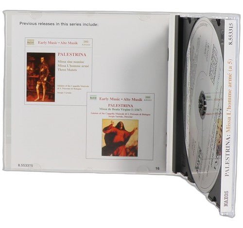 da Palestrina - Missa L'Homme Armé (A 5 Voci) - CD - Naxos - 2000 - Chorlton Analogue