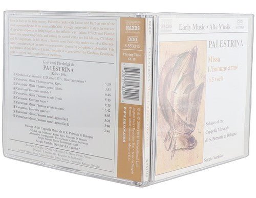 da Palestrina - Missa L'Homme Armé (A 5 Voci) - CD - Naxos - 2000 - Chorlton Analogue