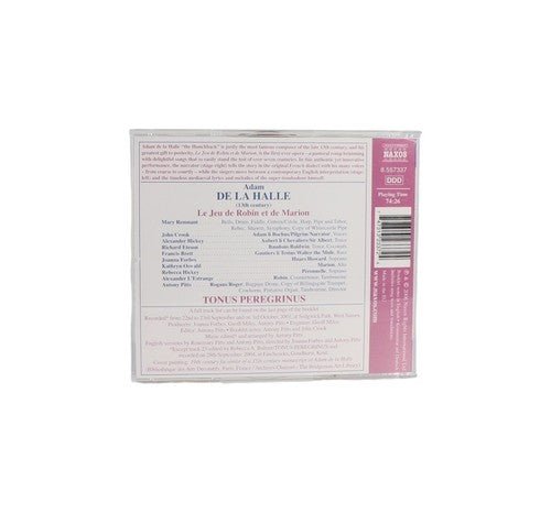 De La Halle - Le Jeu De Robin Et De Marion - CD - Naxos - 2006 - Chorlton Analogue