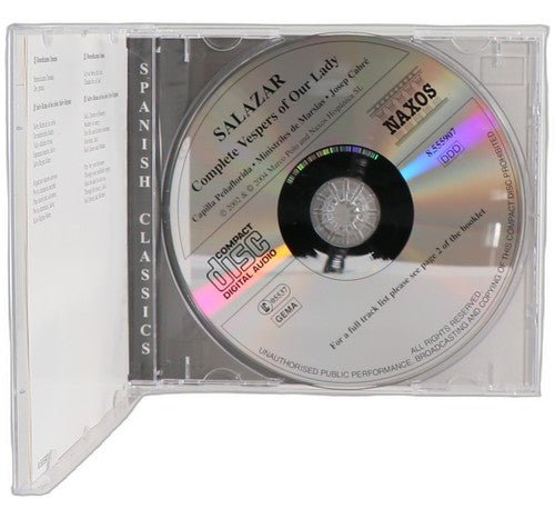 de Salazar - Complete Vespers Of Our Lady - CD - Naxos - 2004 - Chorlton Analogue