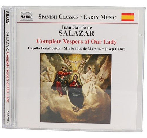 de Salazar - Complete Vespers Of Our Lady - CD - Naxos - 2004 - Chorlton Analogue