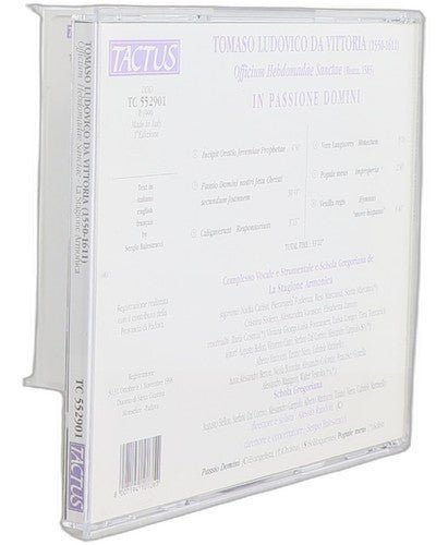 de Victoria - Officium Hebdomadae Sanctae (Roma, 1585) - In Passione Domini - CD - Chorlton Analogue