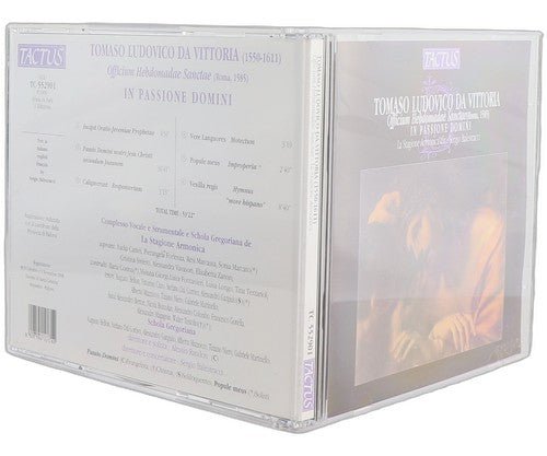 de Victoria - Officium Hebdomadae Sanctae (Roma, 1585) - In Passione Domini - CD - Chorlton Analogue