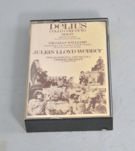 Delius Cello Concerto Holst invocation Julian Lloyd Webber Cello Tape - Chorlton Analogue