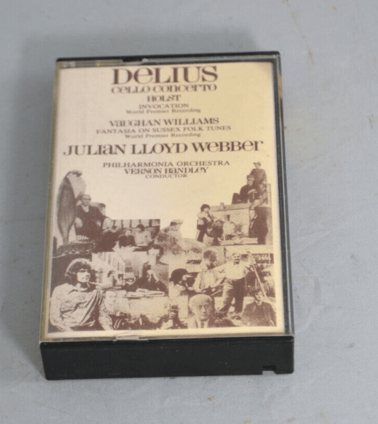 Delius Cello Concerto Holst invocation Julian Lloyd Webber Cello Tape - Chorlton Analogue