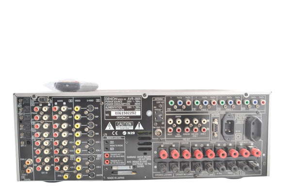 Denon AVR - 2805 AV Surround Amp 7.1 Ch Home Cinema Receiver Dolby DTS 60 Day GTEE - Chorlton Analogue