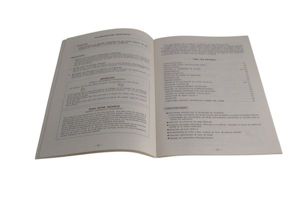 Denon DR - M11 Instruction Manual - Chorlton Analogue