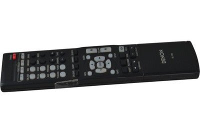 Denon RC - 1180 Original Remote Control Home Audio Receiver Function Buttons Black - Chorlton Analogue
