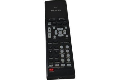 Denon RC - 1180 Original Remote Control Home Audio Receiver Function Buttons Black - Chorlton Analogue