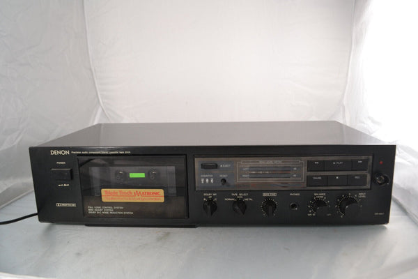Denon Stereo Cassette Tape Deck DR - M07 Not Working - Chorlton Analogue
