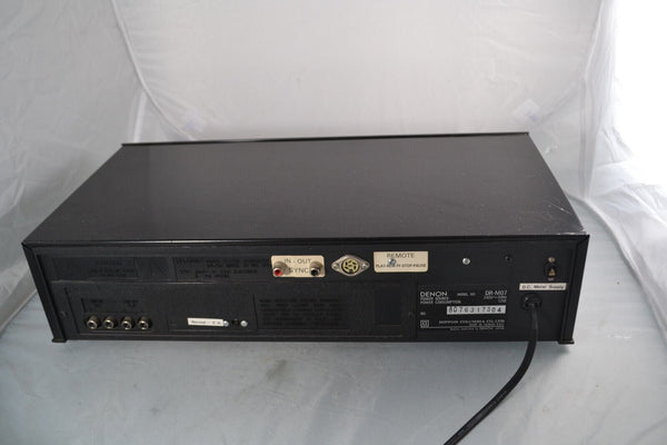 Denon Stereo Cassette Tape Deck DR - M07 Not Working - Chorlton Analogue