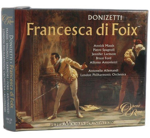 Donizetti - Francesca di Foix - CD - Opera Rara - Chorlton Analogue