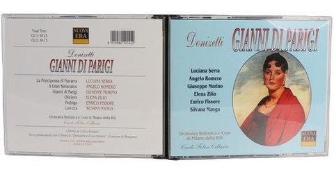 Donizetti - Gianni Di Parigi - Box Set 2 CDs - Nuova Era - Chorlton Analogue