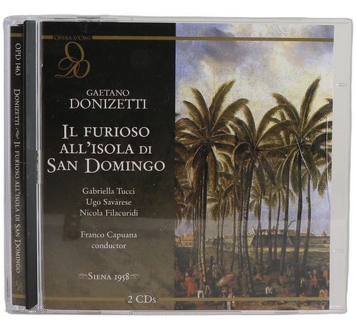 Donizetti - Il Furioso All'Isola di San Domingo - Box Set 2 CDs - Opera D'Oro - Chorlton Analogue