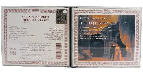 Donizetti - Torquato Tasso - Box Set 3 CDs - Bongiovanni - Chorlton Analogue