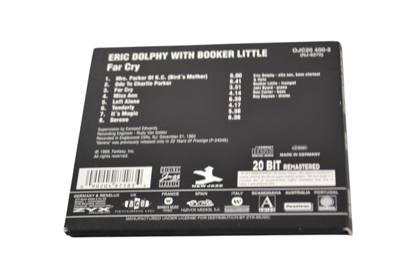 Eric Dolphy - Far Cry CD 2001 Prestige Rudy Van Gelder Remaster Jazz - Chorlton Analogue