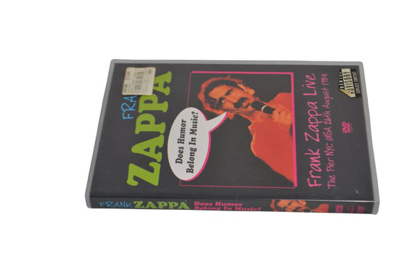 Frank Zappa The Pier NYC USA Does Humor Belong in Music DVD - Chorlton Analogue