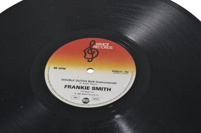 Frankie Smith Double Dutch Bus 12 Inch Vinyl Record 45 RPM WMOT Epic Funk - Chorlton Analogue