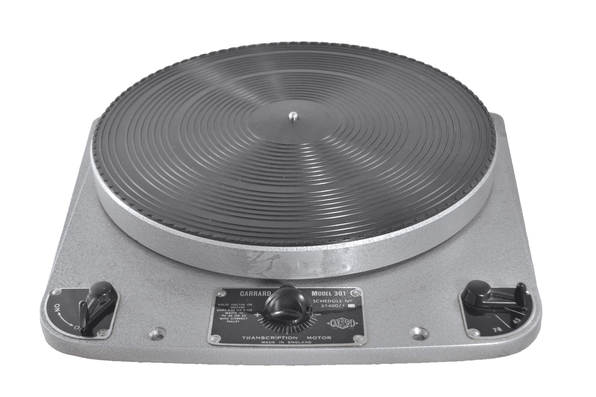 Garrard 301 Hammertone Turntable Schedule 1 Early - Chorlton Analogue