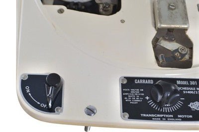 Garrard 301 Turntable Motor Transcription Vinyl Record Player Serviced - Chorlton Analogue
