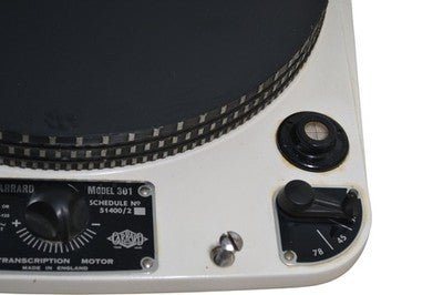 Garrard 301 Turntable Motor Transcription Vinyl Record Player Serviced - Chorlton Analogue