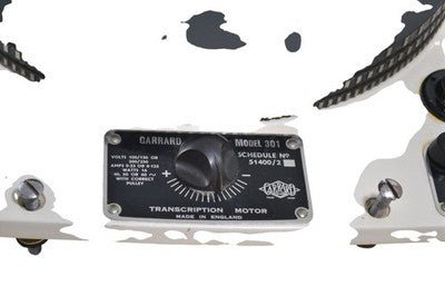 Garrard 301 Turntable Vintage Transcription Motor Oil Bearing Just Serviced - Chorlton Analogue