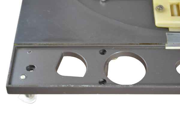 Garrard 401 Chassis Top Plate Flush Strobe Original Turntable Part Deck Panel - Chorlton Analogue