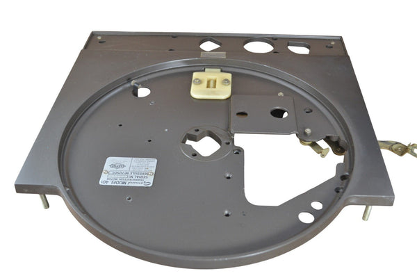 Garrard 401 Chassis Top Plate Flush Strobe Original Turntable Part Deck Panel - Chorlton Analogue
