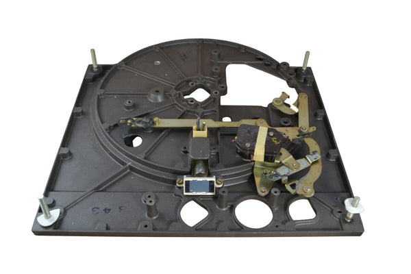 Garrard 401 Chassis Top Plate Flush Strobe Original Turntable Part Deck Panel - Chorlton Analogue
