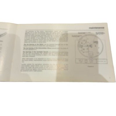 Garrard 401 Instruction Manual Vintage Turntable Template Guide - Chorlton Analogue
