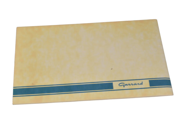 Garrard 401 Turntable Instruction Manual with Mounting Template & Sleeve - Chorlton Analogue