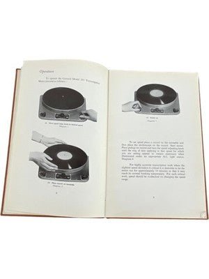 Garrard Model 301 Transcription Motor Vintage User Manual Instruction Guide - Chorlton Analogue
