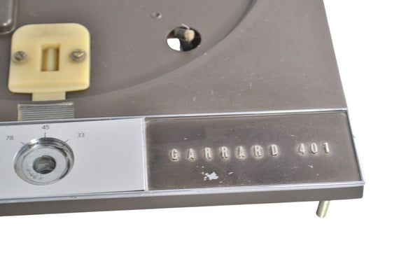 Garrard401 Chassis Flush Strobe Top Plate Body - Chorlton Analogue