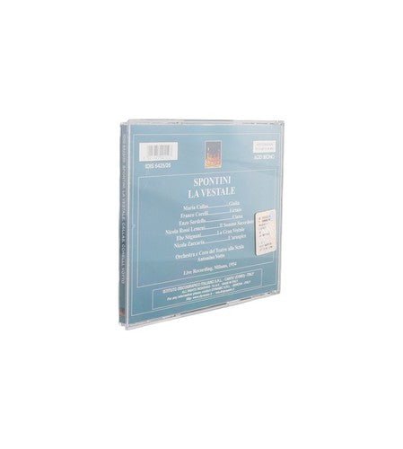 Gaspare Spontini - La Vestale (Live Recording Milano, 1954) - Box Set 2 CDs - Chorlton Analogue