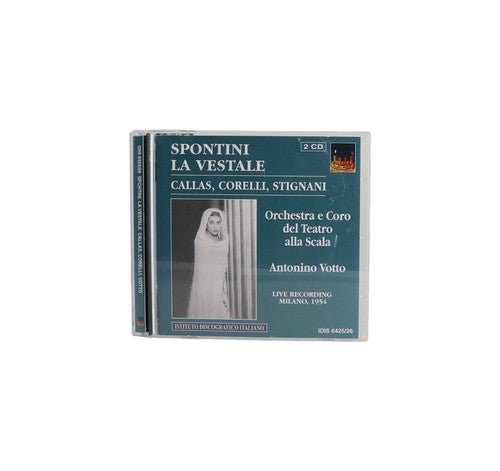 Gaspare Spontini - La Vestale (Live Recording Milano, 1954) - Box Set 2 CDs - Chorlton Analogue